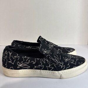 Globe skate shoes black white mens 12